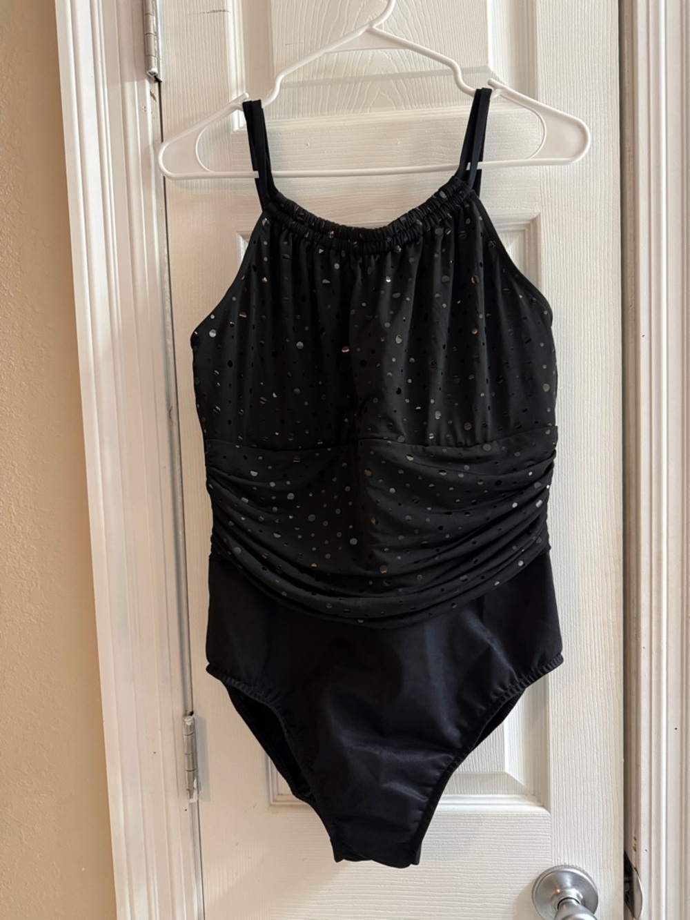 Magicsuit Size 16 NWT Black One-Piece Swimsuit with Embossed Brand Tag